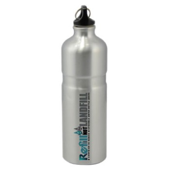 750ml Aluminium Bottle (silver)