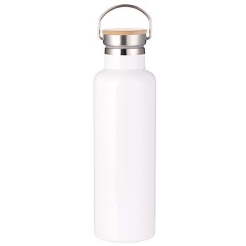 750ml Stainless Steel Bottle - Bamboo Lid