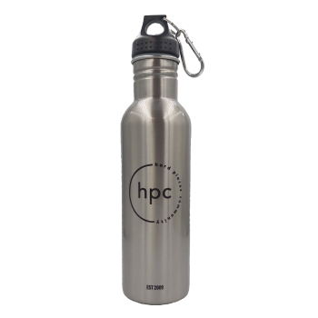 750ml Stainless Steel Water Bottle (silver)