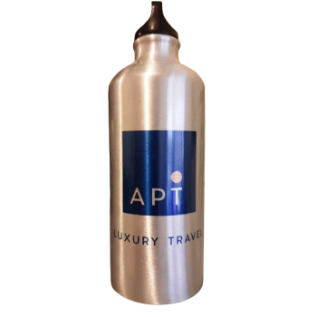 600ml Aluminium Water Bottle (silver)