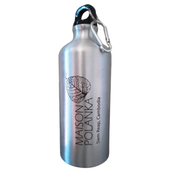 600ml Aluminium Water Bottle (silver)