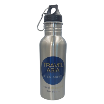 600ml Stainless Steel Water Bottle (silver)