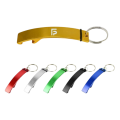 Curved Bottle Opener Keyring