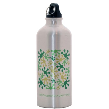 600ml Aluminium Water Bottle (silver)