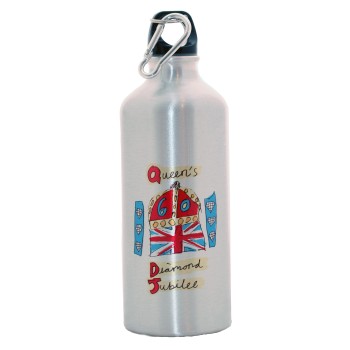 600ml Aluminium Water Bottle (silver)