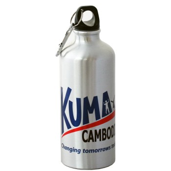 600ml Aluminium Water Bottle (silver)